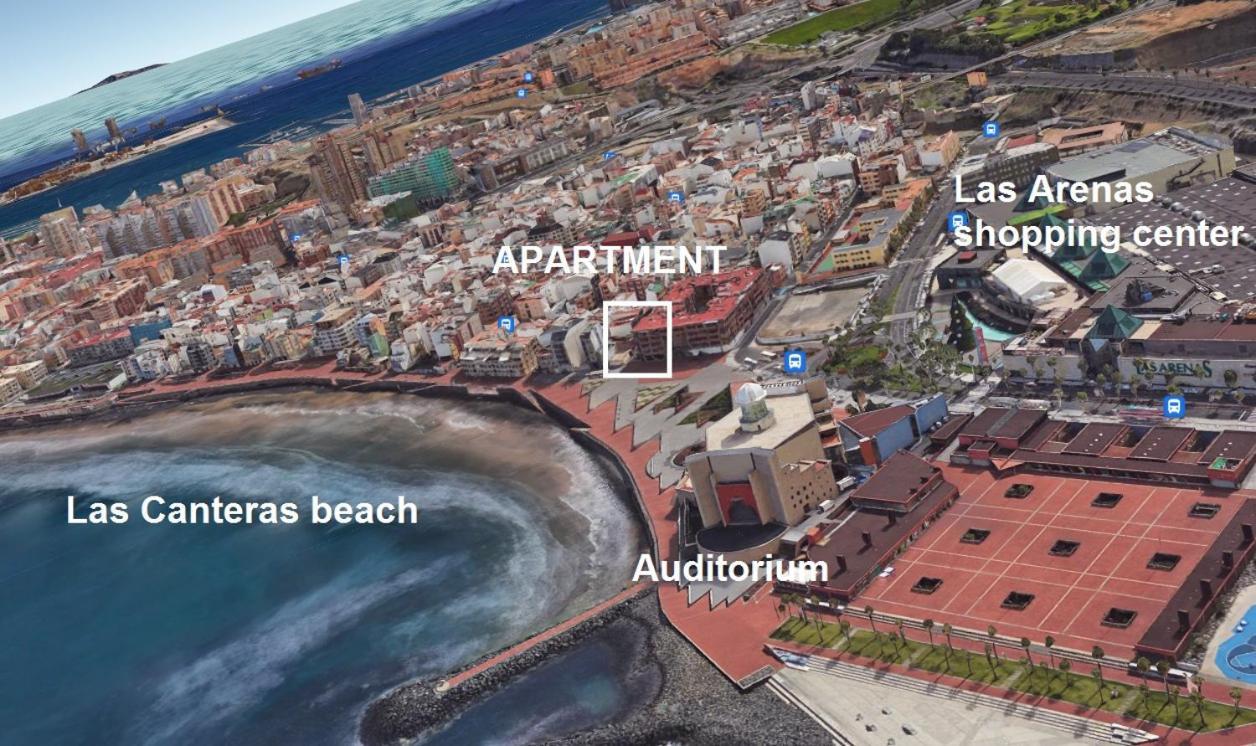 Luxury Holiday Home In Canteras Beachfront Las Palmas / Gran Canaria Exterior foto